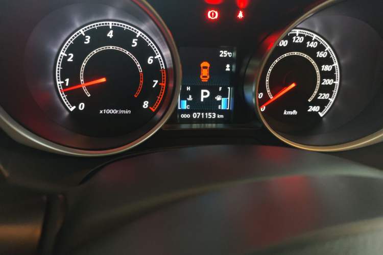 Used Mitsubishi ASX 2018 2.0L CVT Two-Wheel Drive Deluxe Edition Odometer Close Up