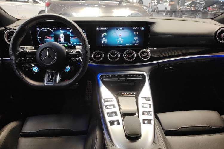 Used Mercedes-Benz AMG GT 2023 AMG GT 50 Four-Door Coupe Audio And AC Panel