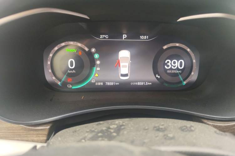 Used BAIC Beijing EU5 2018 R500 Smart Wind Edition