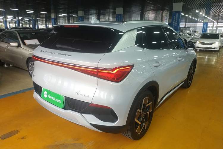 Used BYD Yuan PLUS 2024 Honor Edition 510KM Beyond Model Rear Right 45 Deg