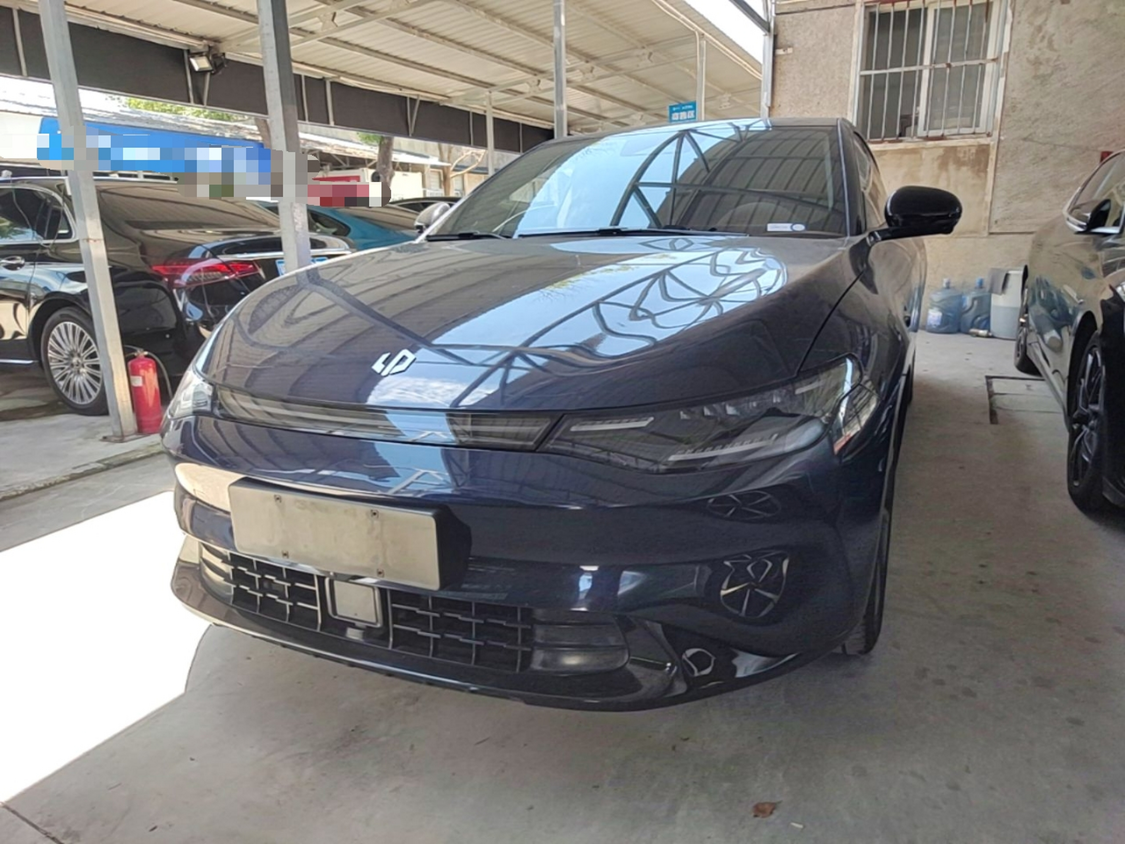 Parte inferior delantera