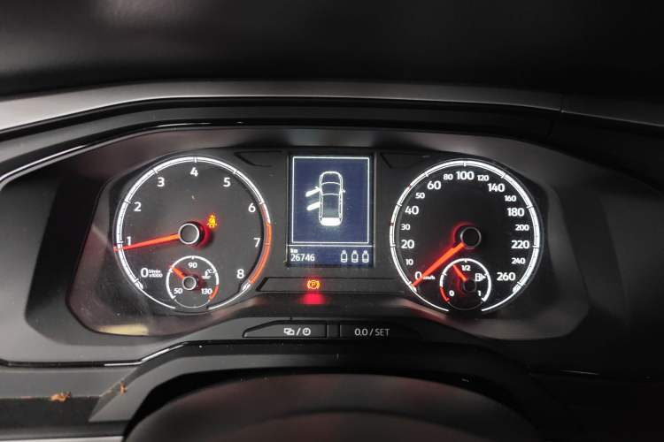 Used Volkswagen Polo 2021 Plus 1.5L Automatic Panoramic Enjoyment Edition Instrument Cluster