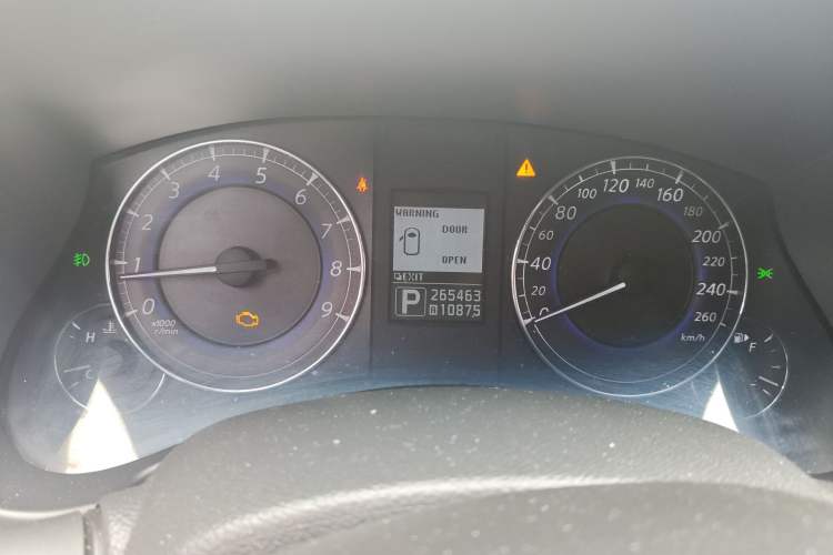 Used Infiniti EX 2011 EX25 Elegant Edition Instrument Cluster