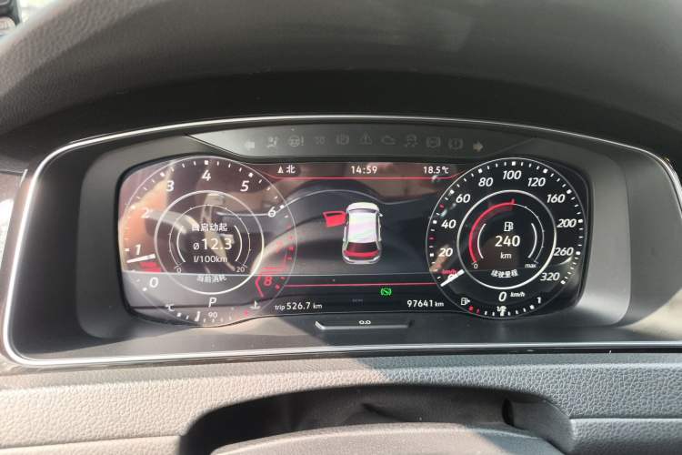 Used Volkswagen Golf GTI 2018 2.0 TSI GTI Instrument Cluster