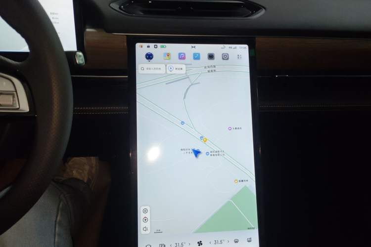 Used XPeng P5 2024 500 Plus Edition Audio And AC Panel