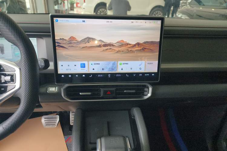 Used JETOUR Traveler 2023 2.0T All-Wheel Drive CrossPRO+ Audio And AC Panel