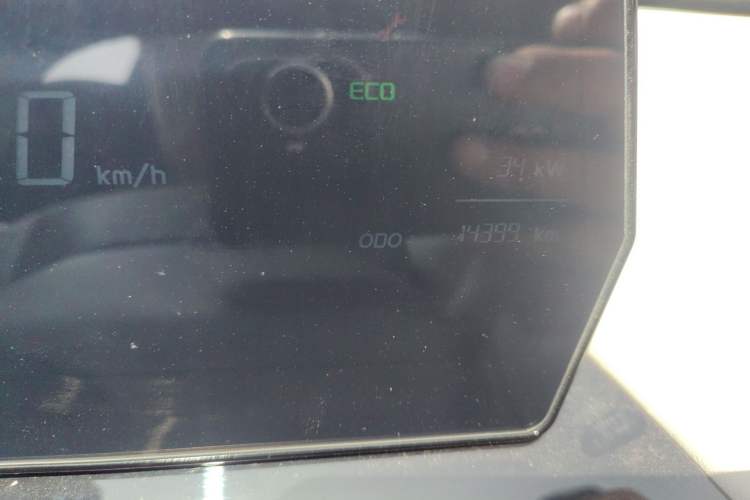 Used Chery Little Ant 2024 321km Love Edition Odometer Close Up