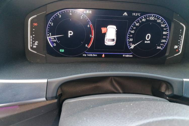 Used Volkswagen Teramont 2020 380TSI Four-Wheel Drive Luxury Version China VI Standard Odometer Close Up