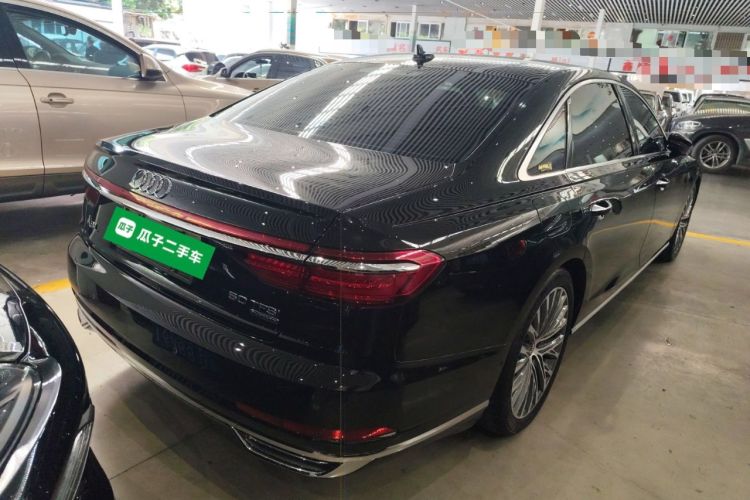 Used Audi A8 2019 Plus A8L 50 TFSI quattro Luxury Model Rear Right 45 Deg