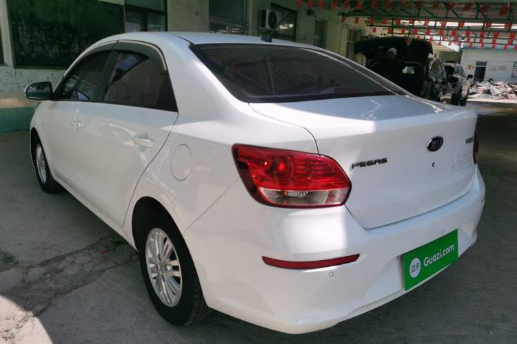 Used Kia Pegas 2017 1.4L Manual Value Edition Rear Left 45 Deg