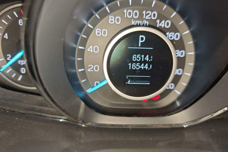 Used Ford Escort 2019 Revised Version 1.5L Automatic Enjoyment Type China VI Standard Odometer Close Up