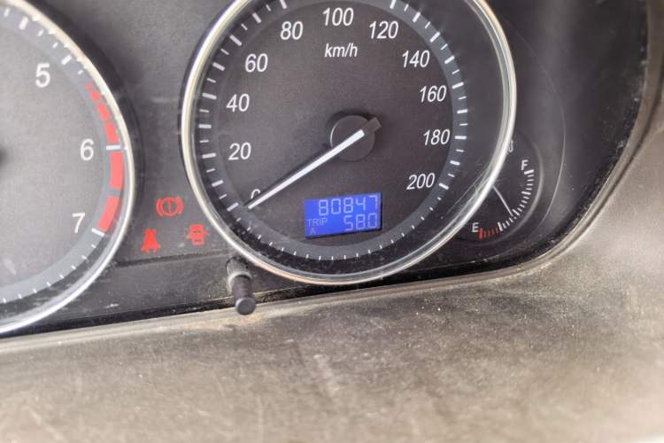 Used BAIC Weiwang M30 2015 1.5L Comfort Version BJ415B Odometer Close Up