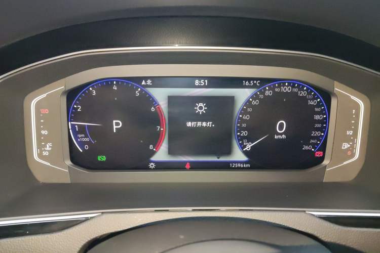 Used Volkswagen Magotan 2025 Zhongxiang Version 330TSI DSG Luxury Edition Instrument Cluster