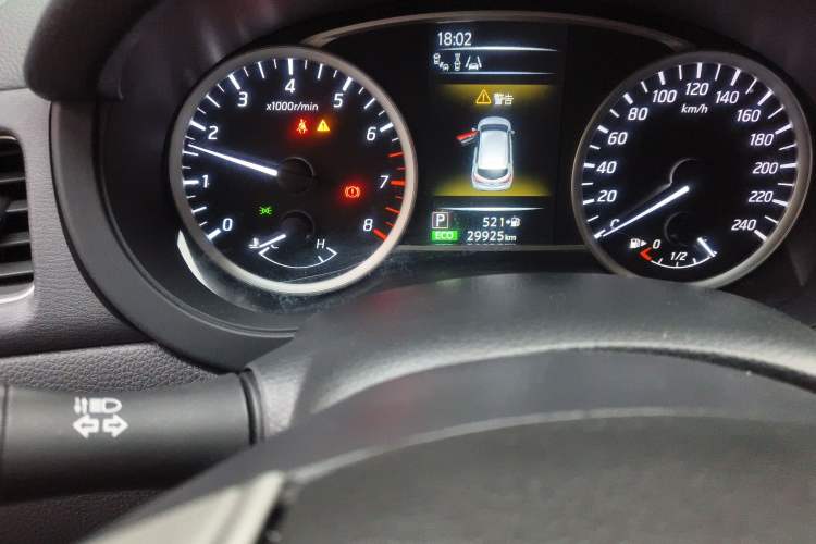 Used Nissan Tiida 2021 1.6L CVT Smart Drive Edition Odometer Close Up