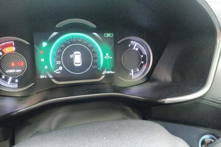 Used Hyundai Santa Fe 2019 380 TGDi DLX Automatic All-Wheel Drive Prestige (HTRAC) China V-standard Odometer Close Up