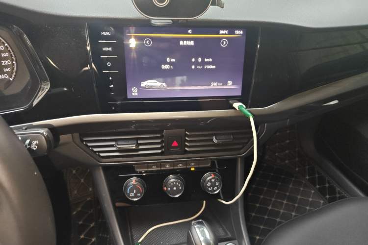 Used Volkswagen Bora 2021 1.5L Automatic Comfort Smart Connect Edition Audio And AC Panel