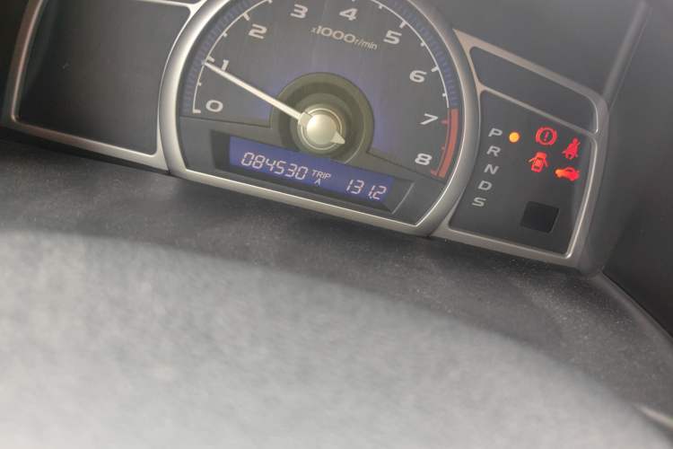 Used Honda Civic 2009 1.8L Automatic Classic Edition Odometer Close Up