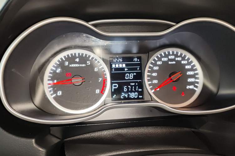 Used Bestune X40 2019 1.6L Automatic Luxury Edition China VI Instrument Cluster