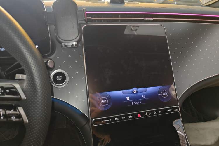 Used Mercedes-Benz EQE 2022 350 First Edition Special Version Audio And AC Panel