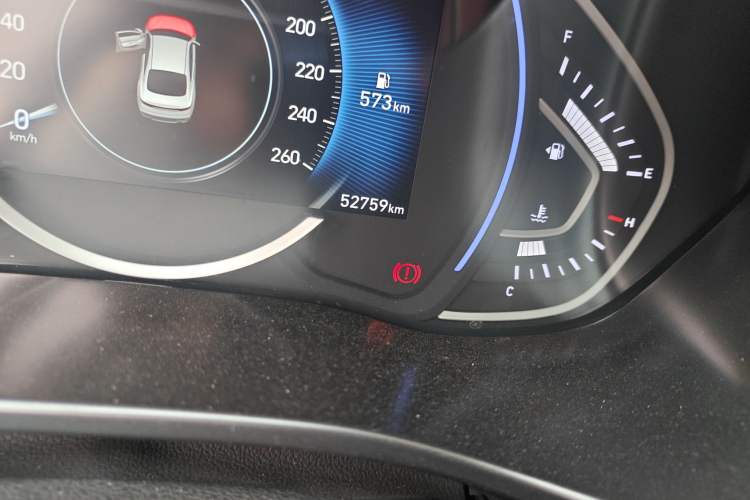 Used Hyundai Lafesta 2021 280TGDi Luxury Sport Enjoyment Edition Odometer Close Up