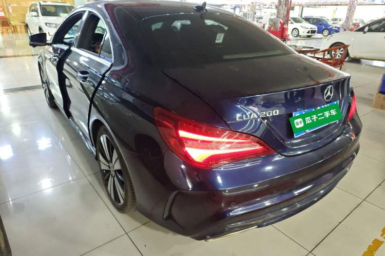 Used Mercedes-Benz CLA 2017 Facelifted CLA 200 Stylish Edition Rear Left 45 Deg