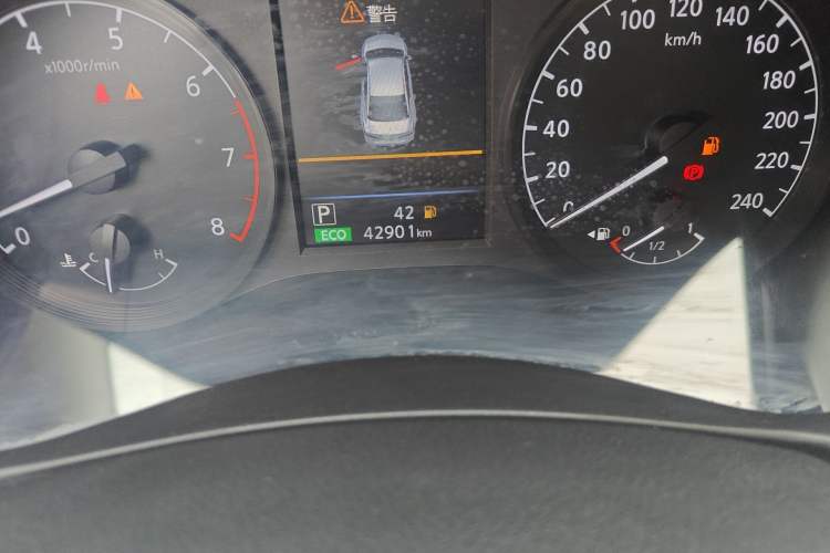 Used Nissan Teana 2021 2.0L XL Comfort Edition Odometer Close Up