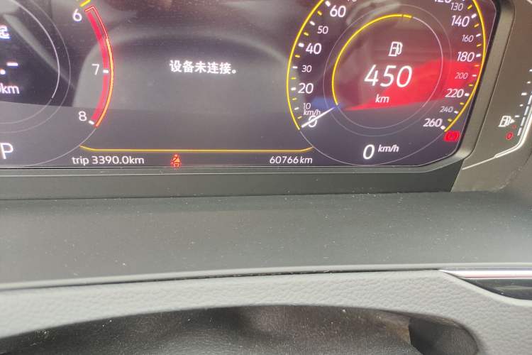 Used Volkswagen Magotan 2020 330TSI DSG Luxury Edition Odometer Close Up