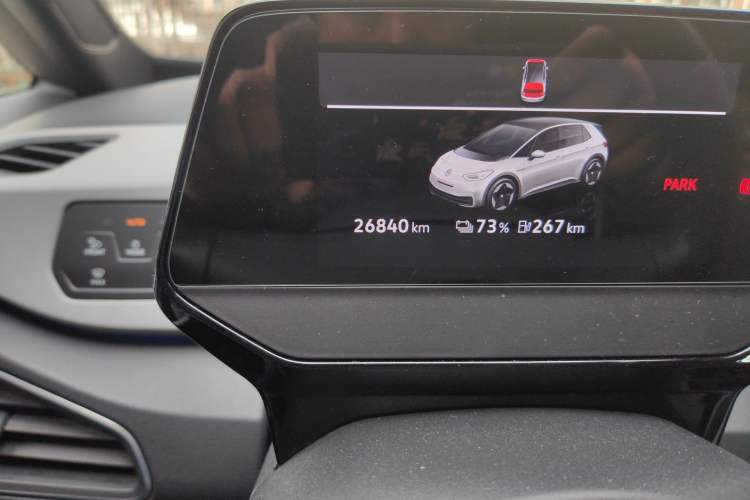 Used Volkswagen ID.3 2022 Pro Smart Edition Odometer Close Up