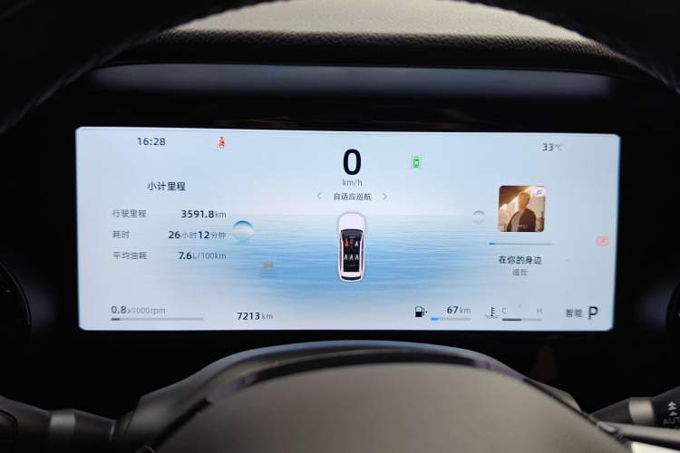 Used Geely Auto Monjaro L 2024 2.0TD DCT EVO Two-Wheel Drive Long-Range Version Instrument Cluster