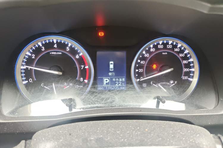 Used Toyota Highlander 2017 2.0T Four-Wheel Drive Luxury Edition 7 Seats Instrument Cluster