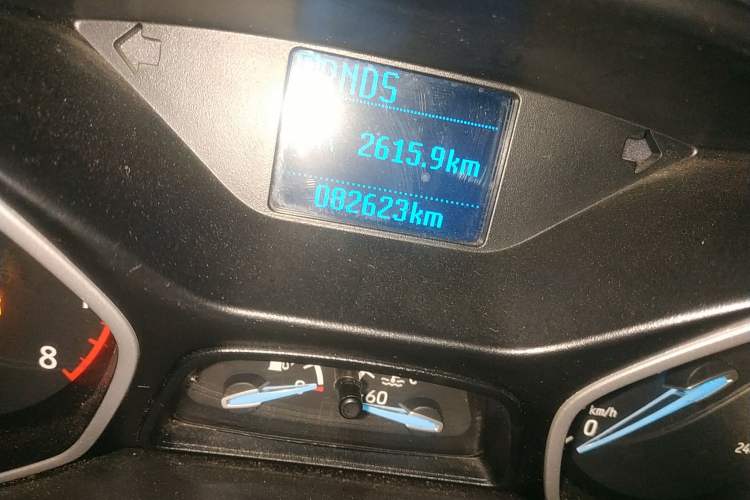 Used Ford Focus 2017 Hatchback 1.6L Automatic Comfort Plus SmartDrive Edition Odometer Close Up