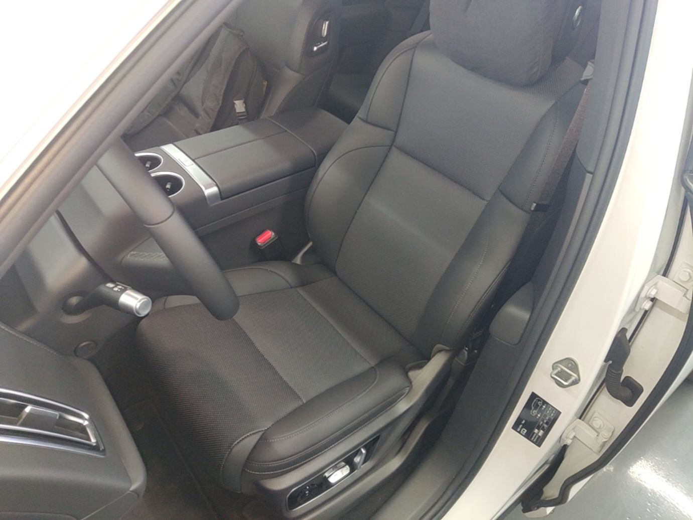 A primeira fila do carro
