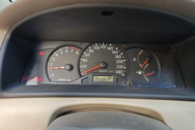 Used Toyota Corolla EX 2011 1.6L Automatic Classic Edition Instrument Cluster