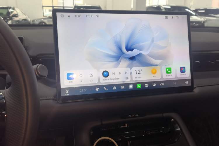 Used AION RT 2025 520 Smart Luxury Edition Audio And AC Panel