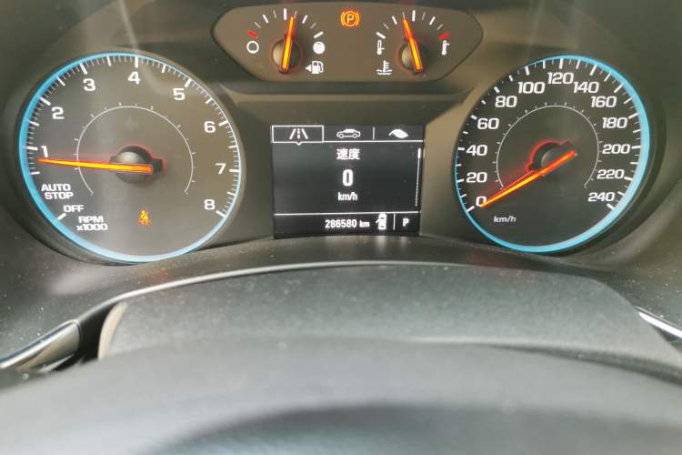 Used Chevrolet Equinox 2019 535T Automatic Lingjie Edition China VI Standard Odometer Close Up