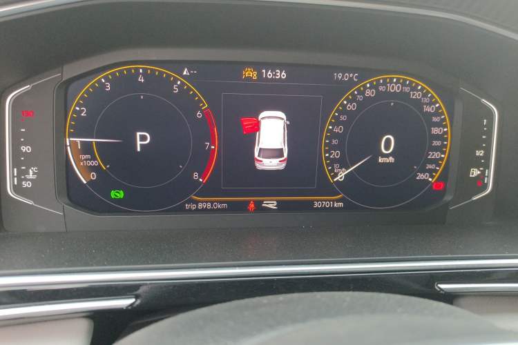 Used Volkswagen Tiguan L 2024 330TSI Automatic Two-Wheel Drive R-Line Enhanced Edition Instrument Cluster