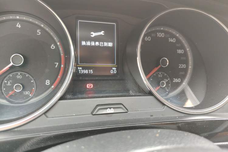 Used Volkswagen Tiguan L 2017 330TSI Automatic Two-Wheel Drive Luxury Edition Odometer Close Up