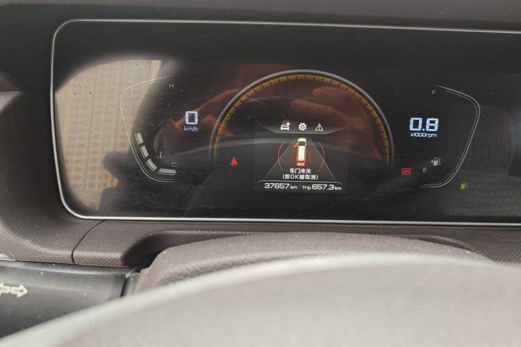 Used BAW Ruisheng Ace M7 2023 1.6L Standard Wheelbase Enjoy Edition 7-seater Odometer Close Up