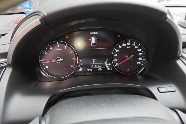 Used Honda Avancier 2017 240TURBO Two-Wheel Drive Comfort Version Odometer Close Up