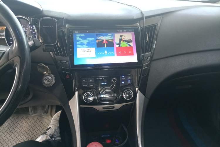 Used Hyundai Sonata 2014 2.4L Automatic Leading Edition China IV Standard Audio And AC Panel