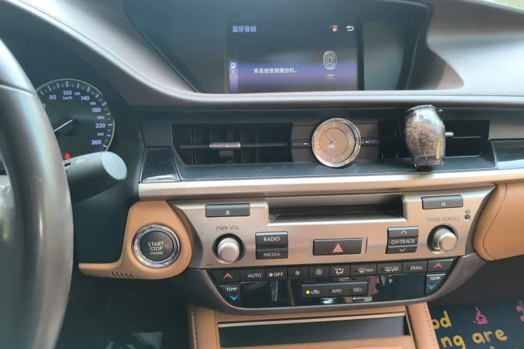 Used Lexus ES 2015 200 Elite Edition Audio And AC Panel