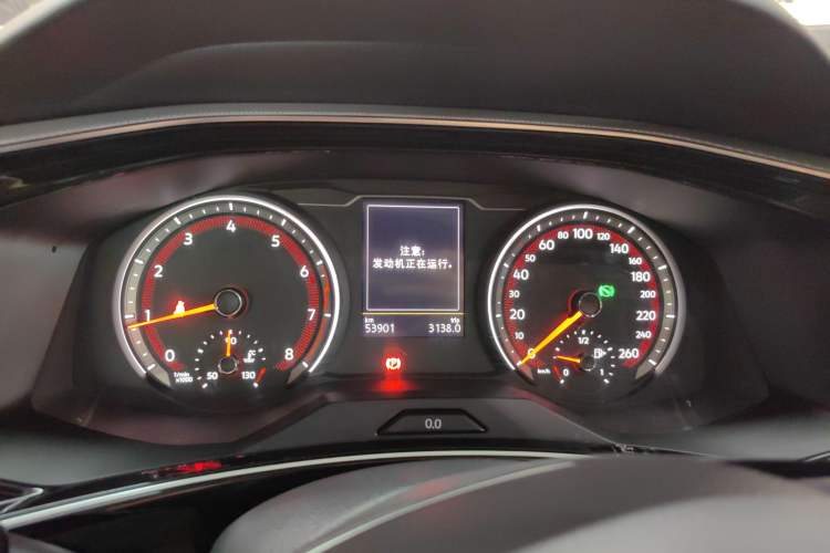 Used Volkswagen Tayron 2020 330TSI Two-Wheel Drive Luxury Smart Connectivity Version Instrument Cluster