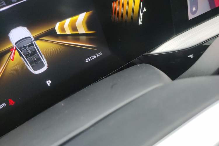 Used MG 5 Scorpio 2022 1.5T Luxury Edition Odometer Close Up