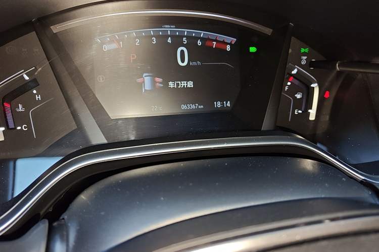 Used Honda Breeze 2021 240TURBO CVT Two-Wheel Drive Smart Enjoyment Version Odometer Close Up