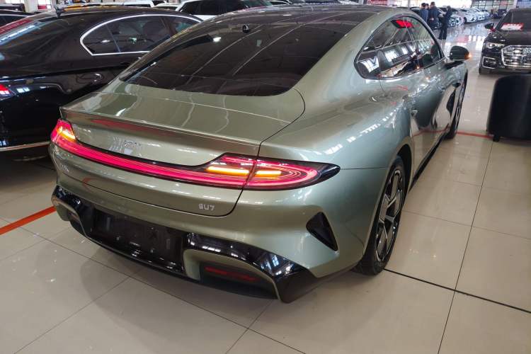 Used Xiaomi Auto SU7 2024 Rear-Drive Long-Range Intelligent Driving Version Rear Right 45 Deg