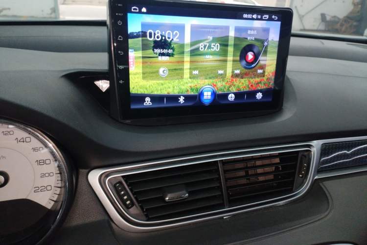 Used Peugeot 308 2014 Enjoyment Edition Classic 1.6L Automatic Fashion Model Audio And AC Panel