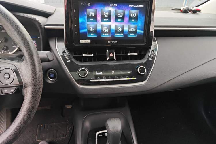 Used Toyota Corolla 2019 1.2T S-CVT GL-i Elite Edition Audio And AC Panel