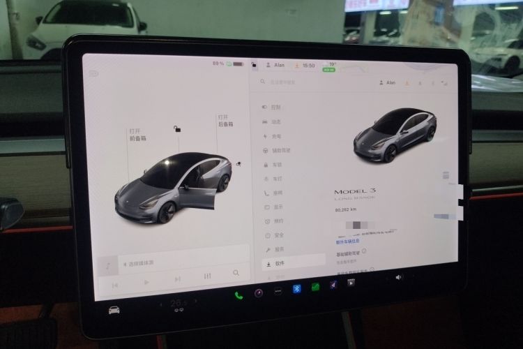 Used Tesla Model 3 2019 Long-Range Rear-Wheel-Drive Version
