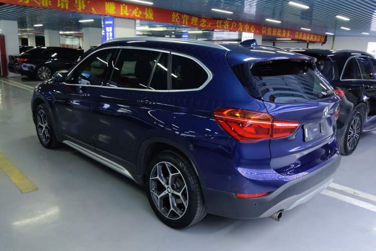 Used BMW X1 2018 sDrive18Li Luxury Model Rear Left 45 Deg