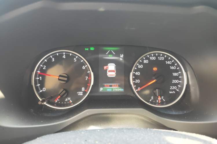 Used Toyota RAV4 2023 2.0L CVT Two-Wheel Drive Urban Edition Instrument Cluster